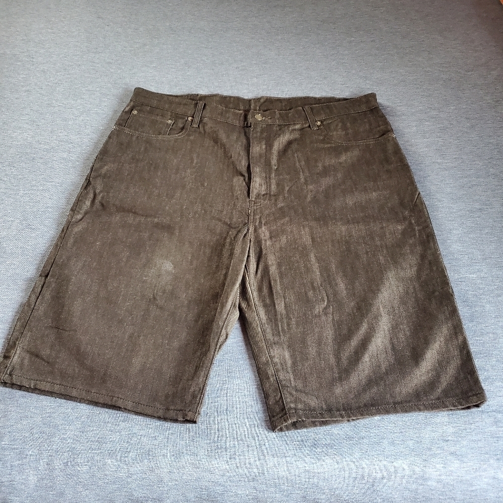 Levi's 569 Charcoal Black Denim Shorts Size 42